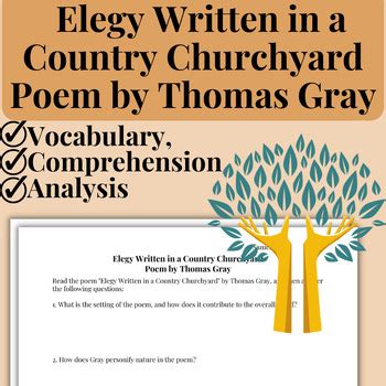 Elegy Written in a Country Churchyard Poem Analysis.